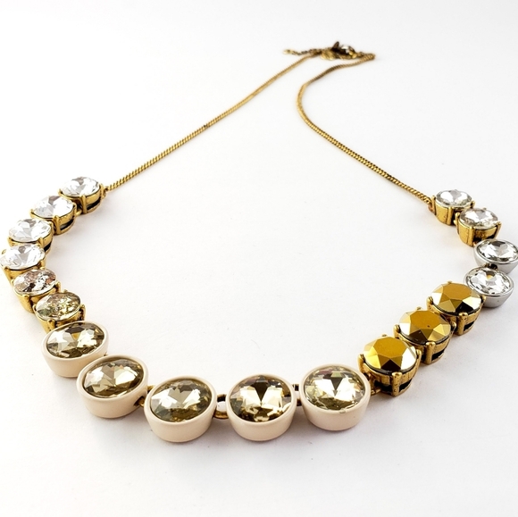 J. Crew Necklace Brulee Mixed Stones - Picture 13 of 16